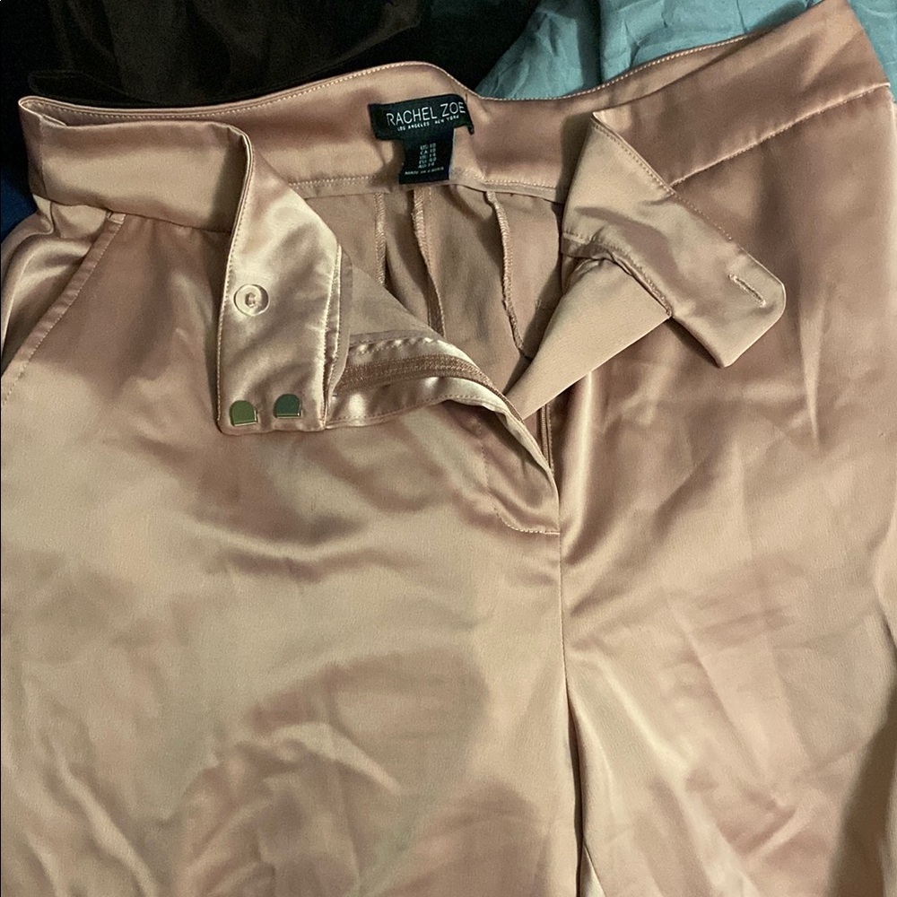 Rachel Zoe Women's Satin Pants - Tan